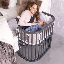 Babybay Berceau cododo Original - Laqué gris ardoise