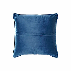 Avis Coussin DKD Home Decor Bleu Blanc Carré Fleurs Néoclassique 45 x 10 x 45 cm