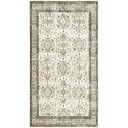 Vidal Tapis de laine 221x119 beige Ultra Vintage 