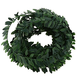 7.5m long artificiel en pvc plantes vertes rotin vines mariage floral décor a