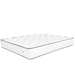 LUXURY LITERIE Matelas 180x200 cm, Iris, 20cm, mémoire de forme, indépendance du couchage, face été/hiver