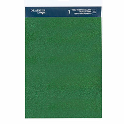 TOGA Flex thermocollant à paillettes - Vert Sapin- 30 x 21 cm