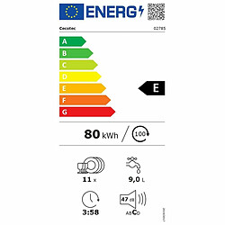 Avis Lave-vaisselle Cecotec Bolero Aguazero 4101 45 cm