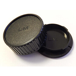 Caches objectif et boitier vhbw avec fixation de type M pour appareil photo Leica