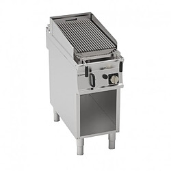 Grillade Charcoal Gaz Simple sur Placard Ouvert - Tecnoinox