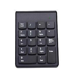 Wewoo Clavier Numérique Mini USB 2,4 GHz 18 Touches