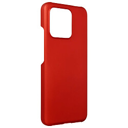 Avizar Coque pour Xiaomi 13 5G Rigide Finition Gomme Mate Anti trace Rouge