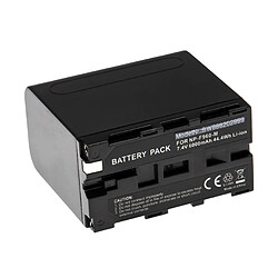 vhbw Batterie compatible avec Sony CCD-RV100, CCD-RV200, CCD-SC5, CCD-SC5/E, CCD-SC6 appareil photo, reflex numérique (6000mAh, 7,4V, Li-ion)