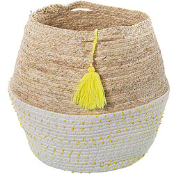 Acheter Lot de paniers Alexandra House Living 03777 Blanc osier Rotin Fibre naturelle (2 Unités)