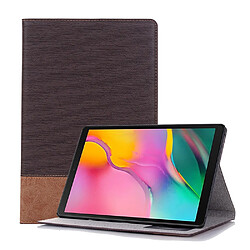 Wewoo Housse Coque Etui à rabat horizontal en cuir avec texture pour Galaxy Tab S5e 10.5 T720 / T725avec porte-cartes et