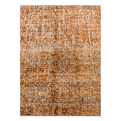 Vidal Tapis de laine 259x155 brun Ultra Vintage pas cher