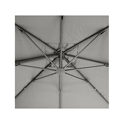 Avis Parasol déporté et inclinable rectangule ardoise Elea - 3 x 4 m - Hespéride