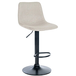 Non Tabouret de bar Divo tissu noir