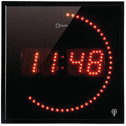 Orium Horloge à LED radio-contrôlée