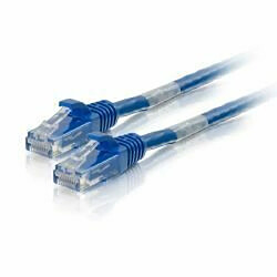 Acheter Ecm C2G 83524 Câble croisé sans accroc Cat6 550 MHz 1,5 m Bleu