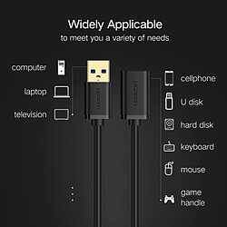 Avis Wewoo Câble 50cm USB 3.0 Mâle à femelle Data Sync Super Vitesse Transmission Cordon