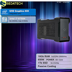 Sedatech Mini-PC Evo • Intel i7-9750H • 16Go RAM • 1To SSD M.2 • sans OS