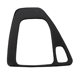 Voiture Levier de Vitesse Cadre Surround Cover Fibre De Carbone