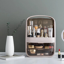 Acheter Universal Organisateur de maquillage grande capacité étanche et poussiéreuse salle de bains coffre de rangement de bureau coffre de rangement de beauté tiroir