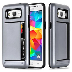 Cadorabo Coque Samsung Galaxy GRAND PRIME Etui en Argent