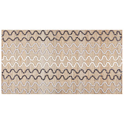 Avis Beliani Tapis en jute beige 80 x 150 cm SOGUT