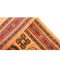 Vidal Tapis de laine 153x109 orange Kashkuli pas cher