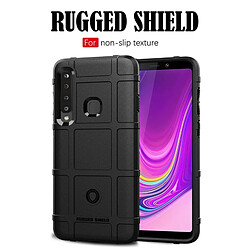 Wewoo Coque Housse en silicone à couverture totale pour de protection antichoc pour Galaxy A9 (2018) (Noir)