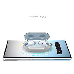 Coque de protection pour casque d'écouteur solide compatible Samsung Galaxy Buds-Gris