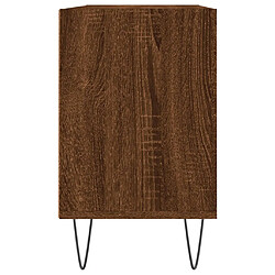 Acheter vidaXL Meuble TV chêne marron 103,5x30x50 cm bois d'ingénierie