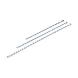 Jeu de rallonges BGS TECHNIC pour douilles - 6,3mm (1/4 ) - 30/38/45cm - 3 pcs - 6854