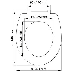 SCHÜTTE Siège de toilette avec fermeture en douceur FROG KING pas cher