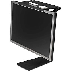 Étagère pour Écran Ergonomique Multifonction pour ordinateur ou de TV avec Pieds réglables / Noir