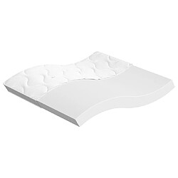 vidaXL Matelas à ressorts bonnell moyen 180x200 cm