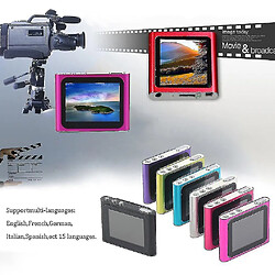 Universal Écran LCD de 1,8 pouce portable Affichage de 6e génération Music Media MP4 PL