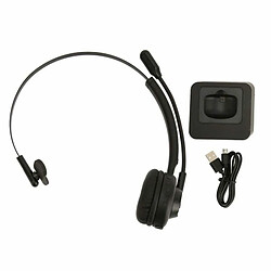 Casques avec Microphone Nilox NXAUB001 Noir