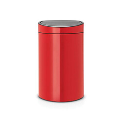 Brabantia Touch Bin - 40 L - Rouge