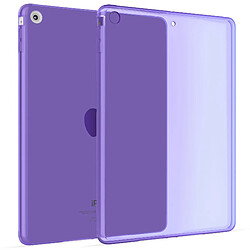 OKULI Transparent Étui Silicone Coque Housse Case Cover pour Apple iPad Mini 1, Mini 2, Mini 3 en Violet