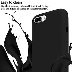 Cadorabo Etui iPhone 7 PLUS / 7S PLUS / 8 PLUS Coque en Noir