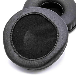 vhbw coussinets oreillettes de protection noir 2.8cm 7cm compatible avec AKG K495, K495NC, K518, K518DJ, K518E, K518LE, K81 casque audio headset