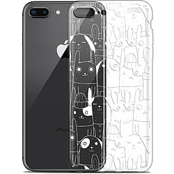 Caseink Coque arrière Apple iPhone 7/8 Plus (4.7 ) Gel HD [ Nouvelle Collection - Souple - Antichoc - Imprimé en France] Lapin Blanc