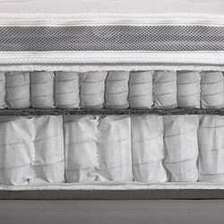 Autrement Matelas Talamo Italia Single Mack, Fabriqué en Italie, Orthopédique en mousse à mémoire de forme et ressorts micro-pochés, Anti-acarien et Hypoallergénique, cm 80x190 h37