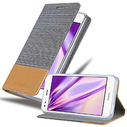 Cadorabo Coque Huawei Enjoy 7 Etui en Gris