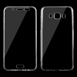 Wewoo Coque Transparent pour Samsung Galaxy J5 2016 / J510 0.75mm Double-face Ultra-mince TPU Housse de protection