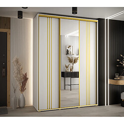 Abiks Meble Armoire DAVOS 7 À Portes Coulissantes 235,2/170/45 3 Portes