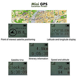 Acheter Yonis Traceur GPS Portable Rechargeable Pour Voyage