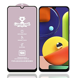 Wewoo Film de verre trempé 25 PCS 9H HD Grand Arc Haute Alumine Plein Écran pour Galaxy A50s