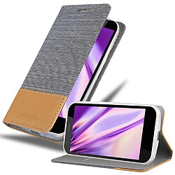 Cadorabo Coque Motorola MOTO G2 Etui en Gris