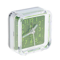 Mini Voyage Horloge Gradient Son Bureau Réveil Snooze Veilleuse 6 # Vert