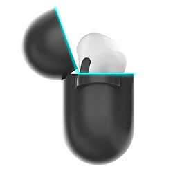 Acheter Wewoo Coque Pour Apple AirPods Pro Etui de protection écouteurs sans fil en silicone Prise charge de la recharge sans fil Bleu