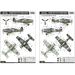 Hobby Boss Maquette Avion British Fleet Air Arm Hellcat Mk.ii